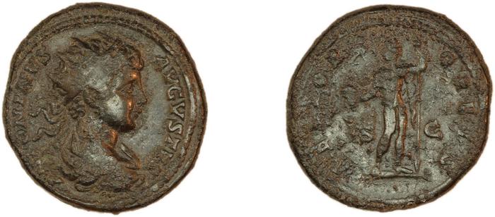 RIC IV Caracalla 412, реверс, bm