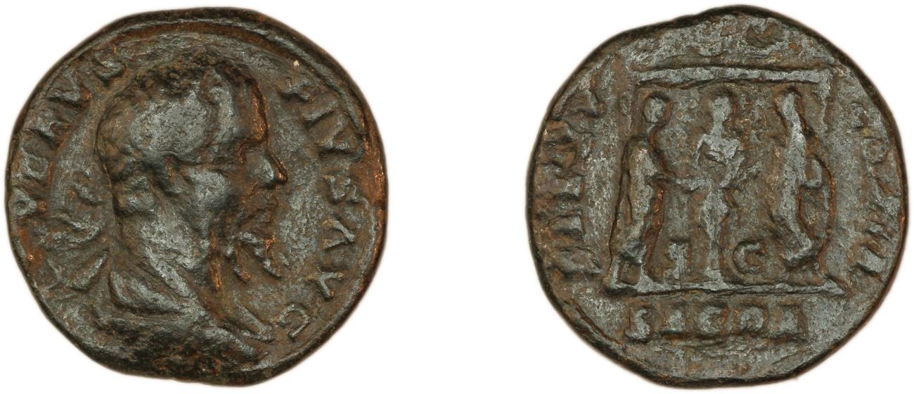 RIC IV Septimius Severus 826A, аверс, bm