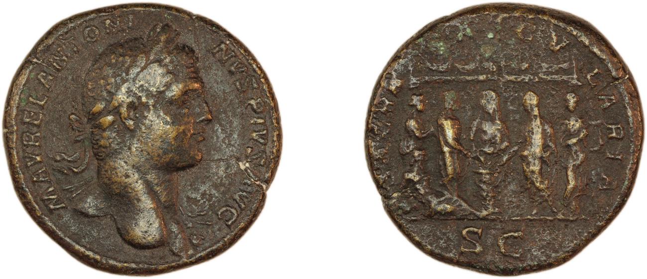 RIC IV Caracalla 462, аверс, Британский музей