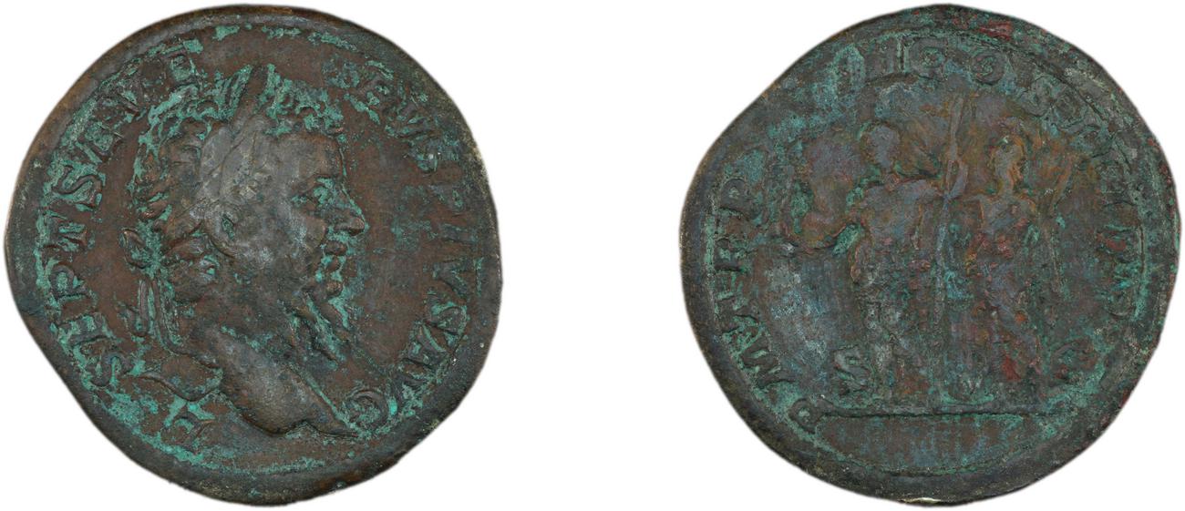 RIC IV Septimius Severus 797, аверс, bm
