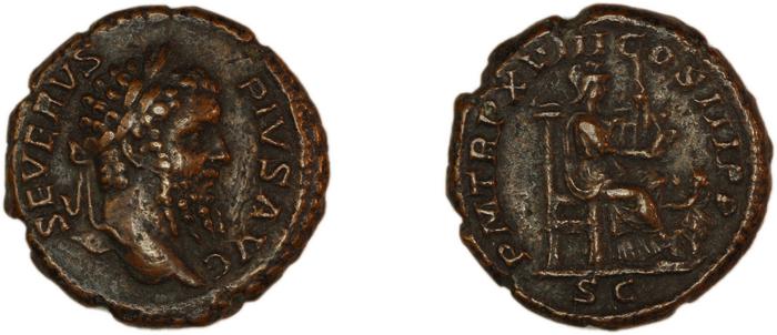 RIC IV Septimius Severus 804, реверс, bm