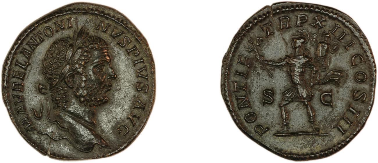 obverse RIC IV Caracalla 450A