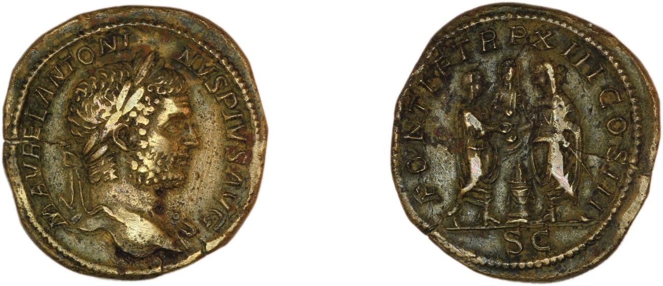 obverse RIC IV Caracalla 452B