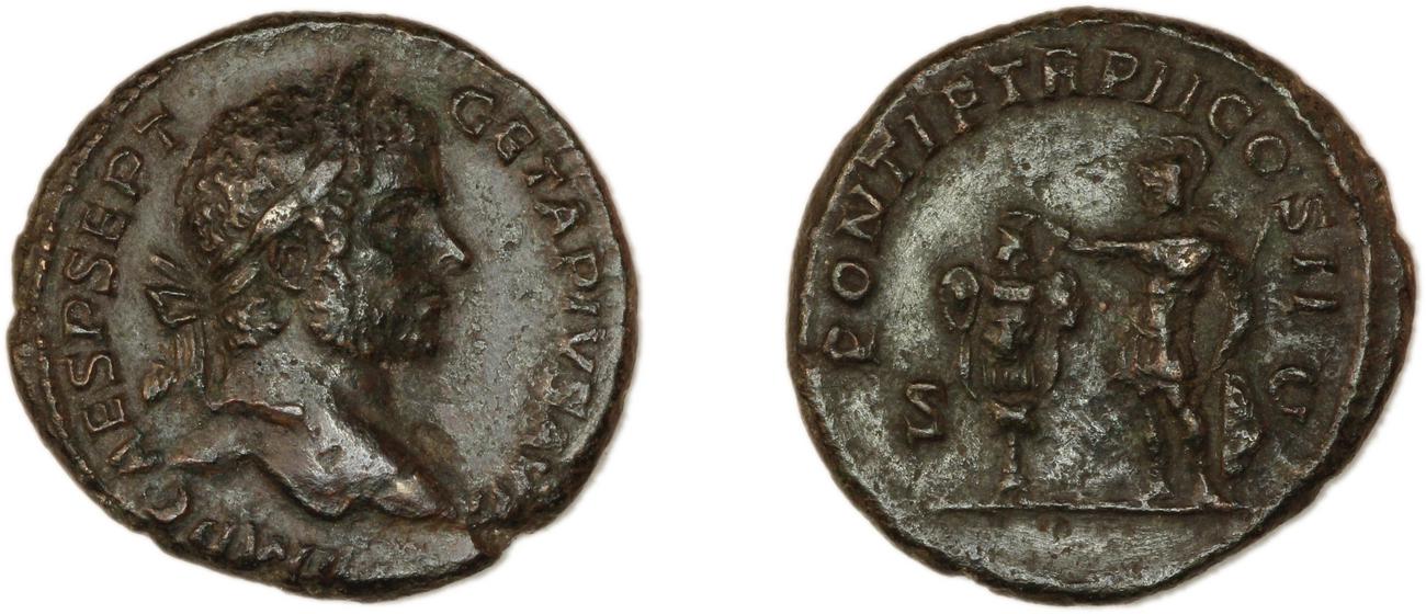 RIC IV Geta 162A, аверс, bm