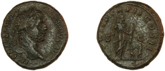 RIC IV Geta 163, реверс, bm
