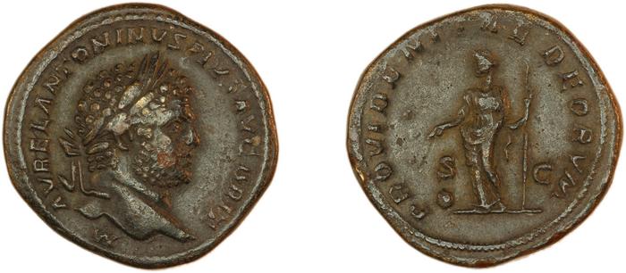 RIC IV Caracalla 511A, реверс, bm