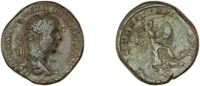 RIC IV Geta 172B, реверс, bm