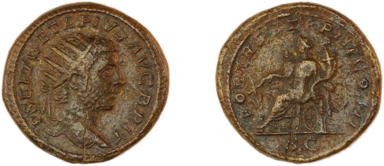 RIC IV Geta 173A, аверс, bm