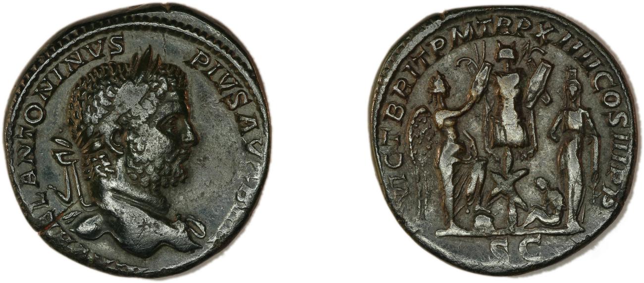 obverse RIC IV Caracalla 483B