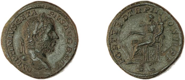 RIC IV Geta 168A, реверс, bm