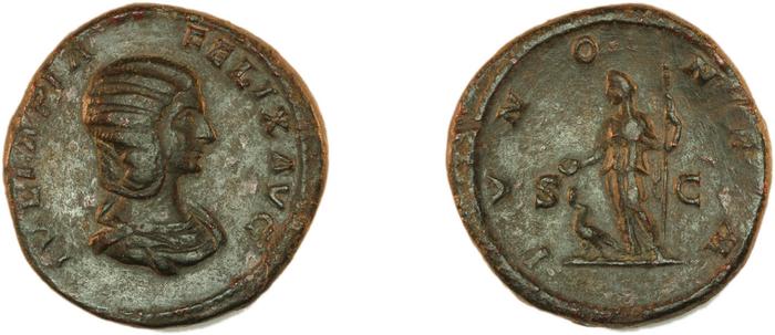 RIC IV Caracalla 585b, реверс, Британский музей