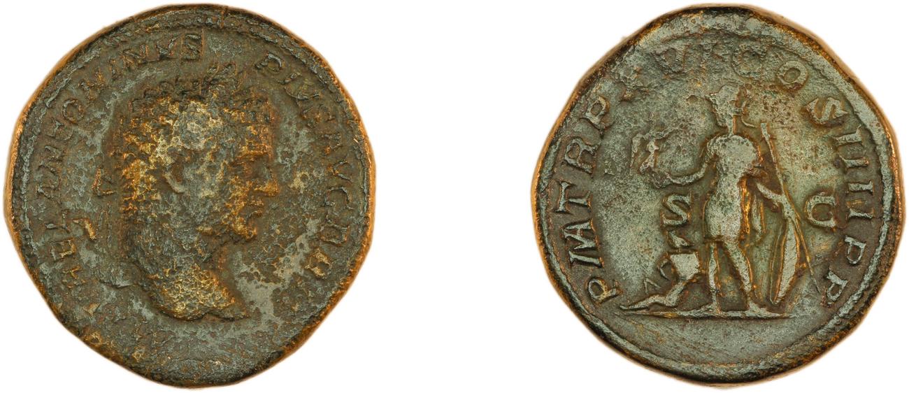 obverse RIC IV Caracalla 496A