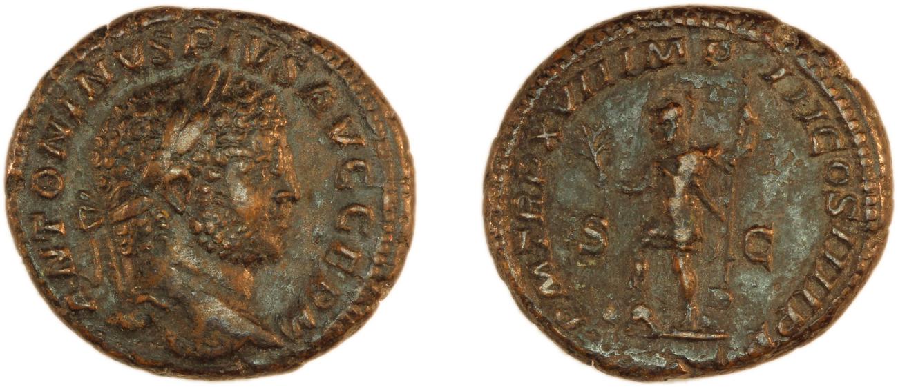 obverse RIC IV Caracalla 532A