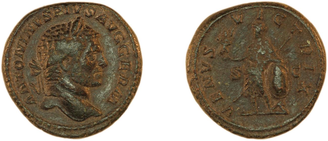 obverse RIC IV Caracalla 577B
