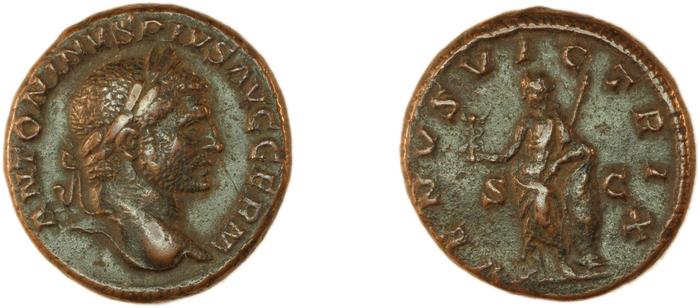 RIC IV Caracalla 577B, реверс, Британский музей