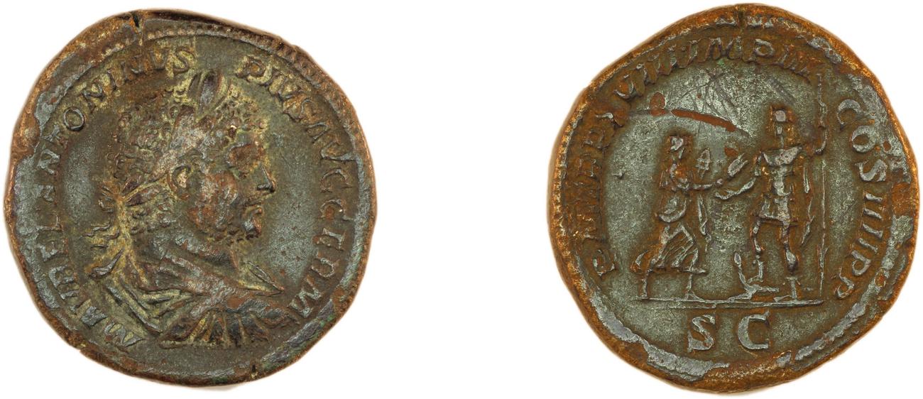 RIC IV Caracalla 544, аверс, Британский музей
