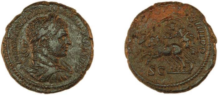 reverse RIC IV Caracalla 558C