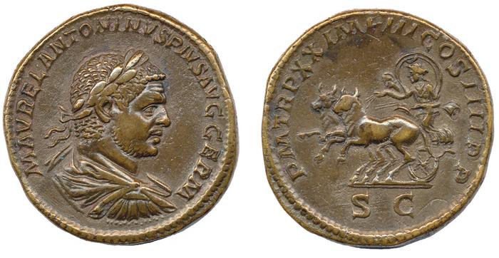 reverse RIC IV Caracalla 565