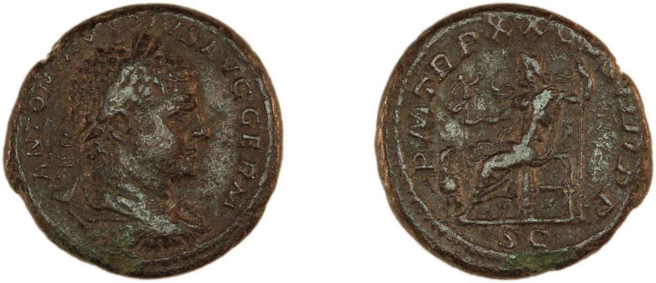 obverse RIC IV Caracalla 568A
