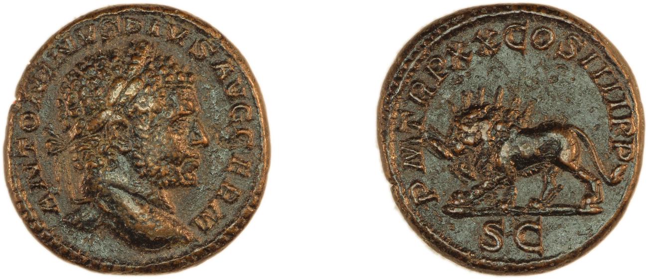 obverse RIC IV Caracalla 571A