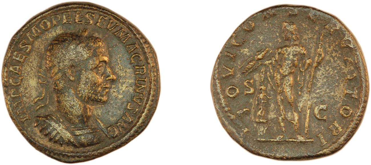 RIC IV Macrinus 189, аверс, Британский музей