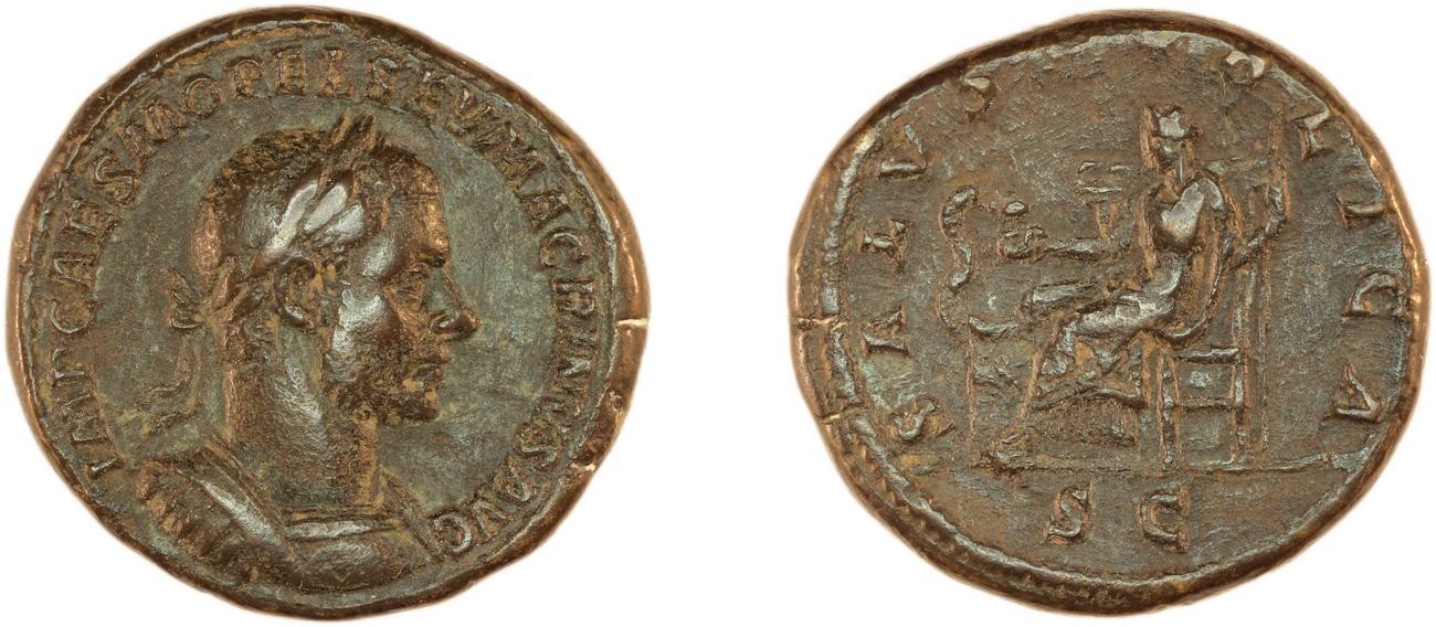 obverse RIC IV Macrinus 197