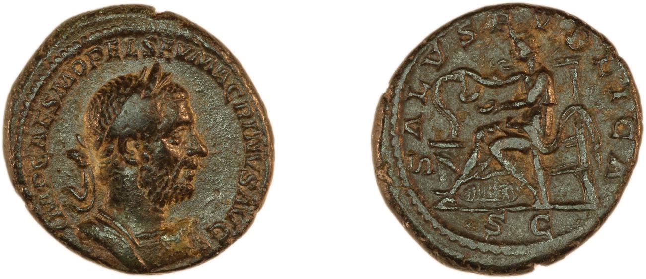 obverse RIC IV Macrinus 200