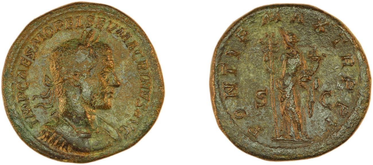 obverse RIC IV Macrinus 121