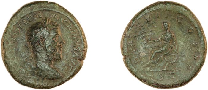 реверс RIC IV Macrinus 148