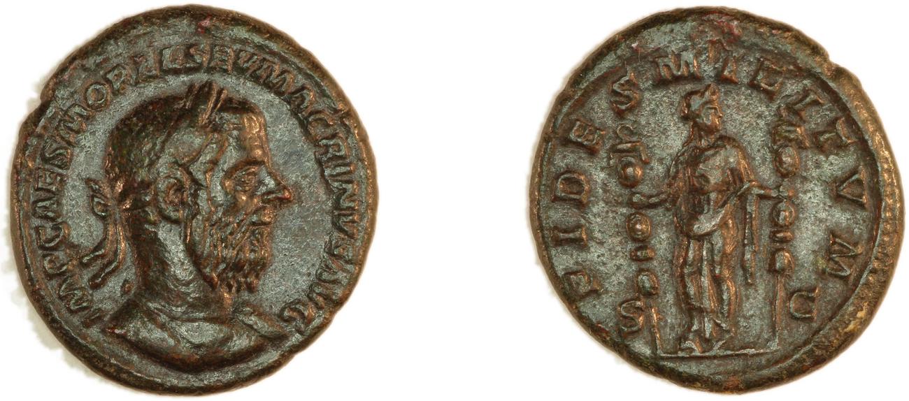 obverse RIC IV Macrinus 181