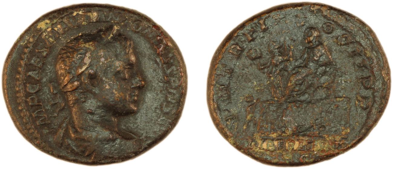 RIC IV Elagabalus 291, аверс, Британский музей