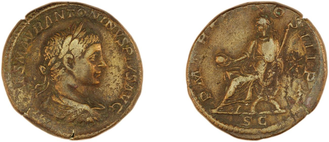 obverse RIC IV Elagabalus 304