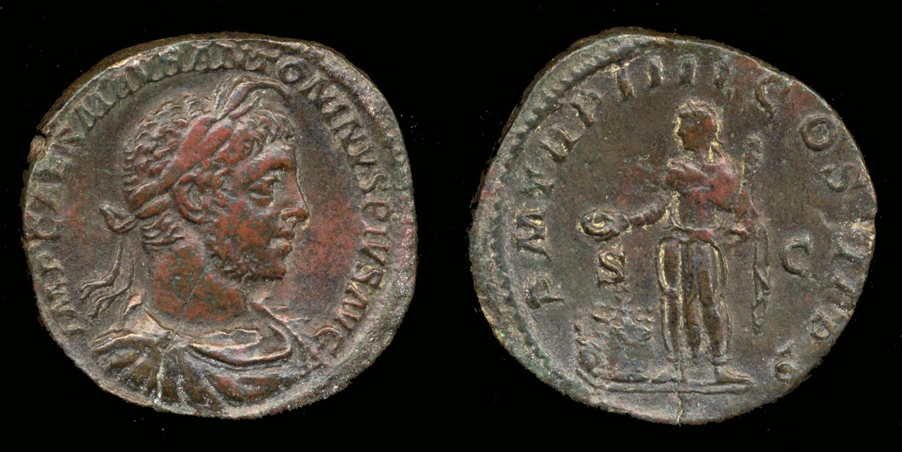 RIC IV Elagabalus 326, аверс, Британский музей