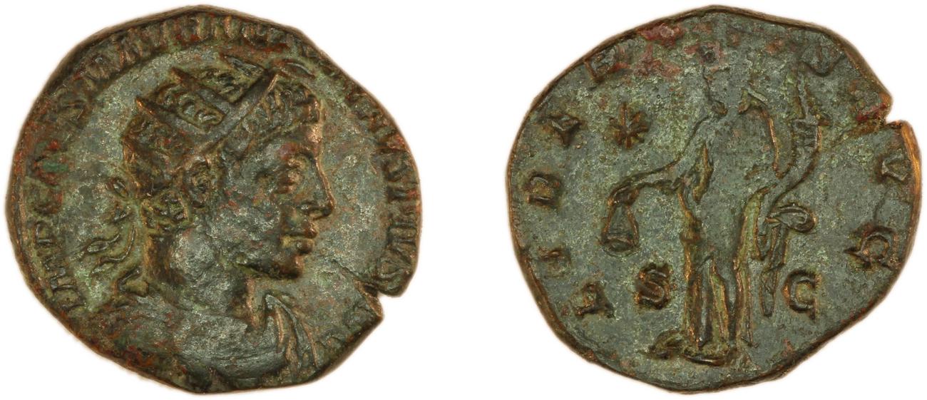 obverse RIC IV Elagabalus 357