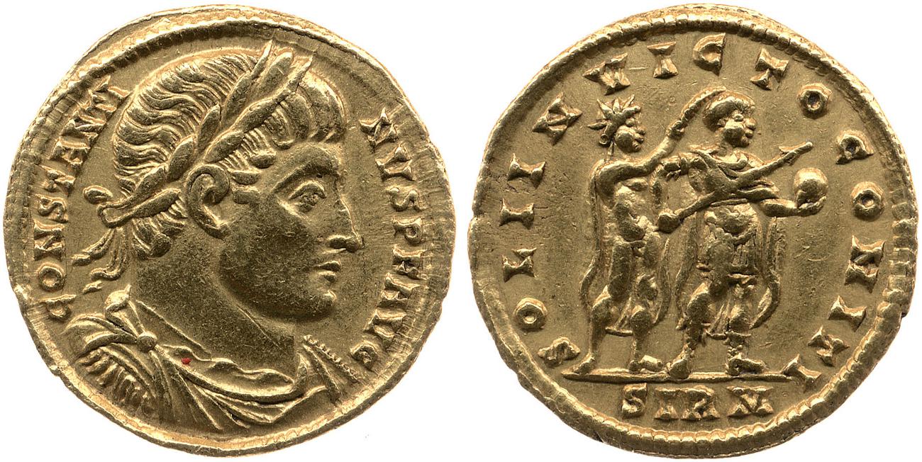 аверс RIC VII Sirmium 21