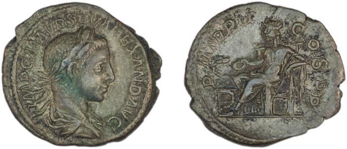 RIC IV Severus Alexander 32, реверс, bm