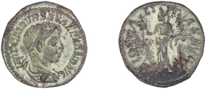 реверс RIC IV Severus Alexander 153