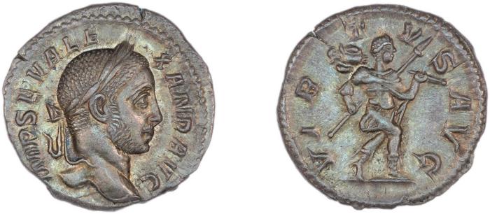 реверс RIC IV Severus Alexander 224