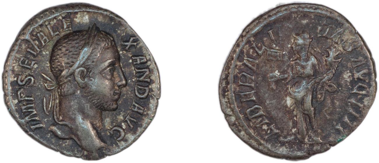 аверс RIC IV Severus Alexander 205