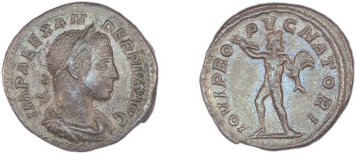 RIC IV Severus Alexander 235, реверс, bm
