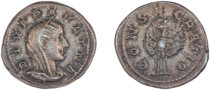 реверс RIC IV Caecilia Paulina 1
