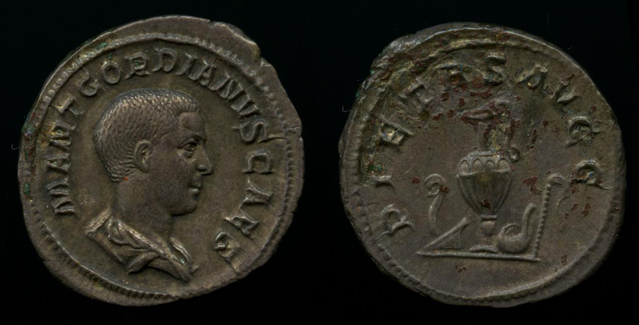obverse RIC IV Gordian III (Caesar) 1