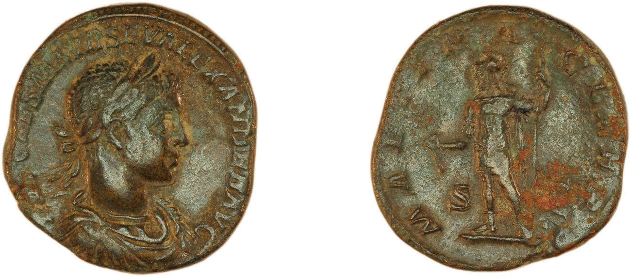 RIC IV Severus Alexander 585, аверс, bm