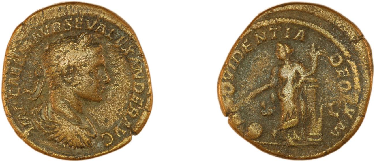 obverse RIC IV Severus Alexander 597