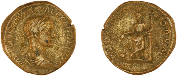 RIC IV Severus Alexander 597, реверс, bm