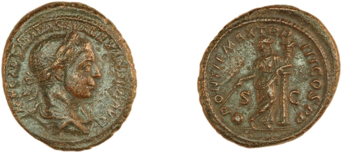obverse RIC IV Severus Alexander 416