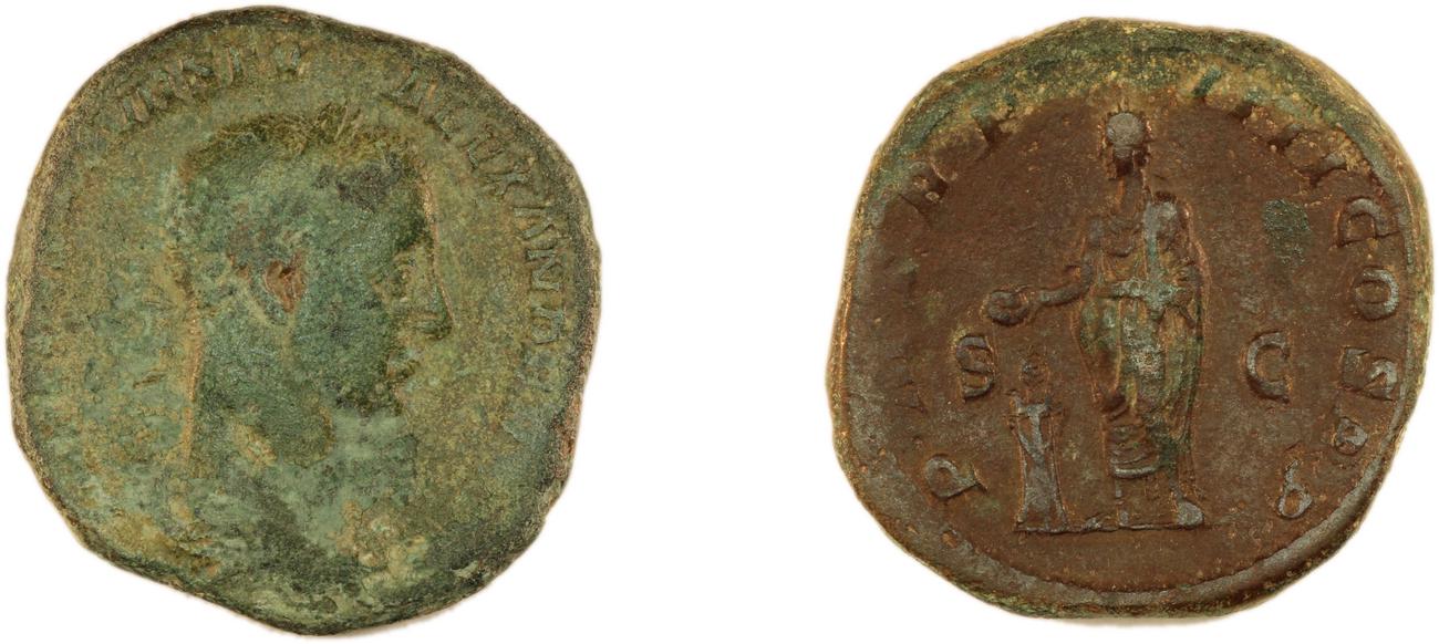 RIC IV Severus Alexander 437, аверс, Британский музей
