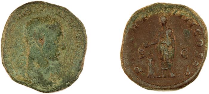 RIC IV Severus Alexander 437, реверс, Британский музей