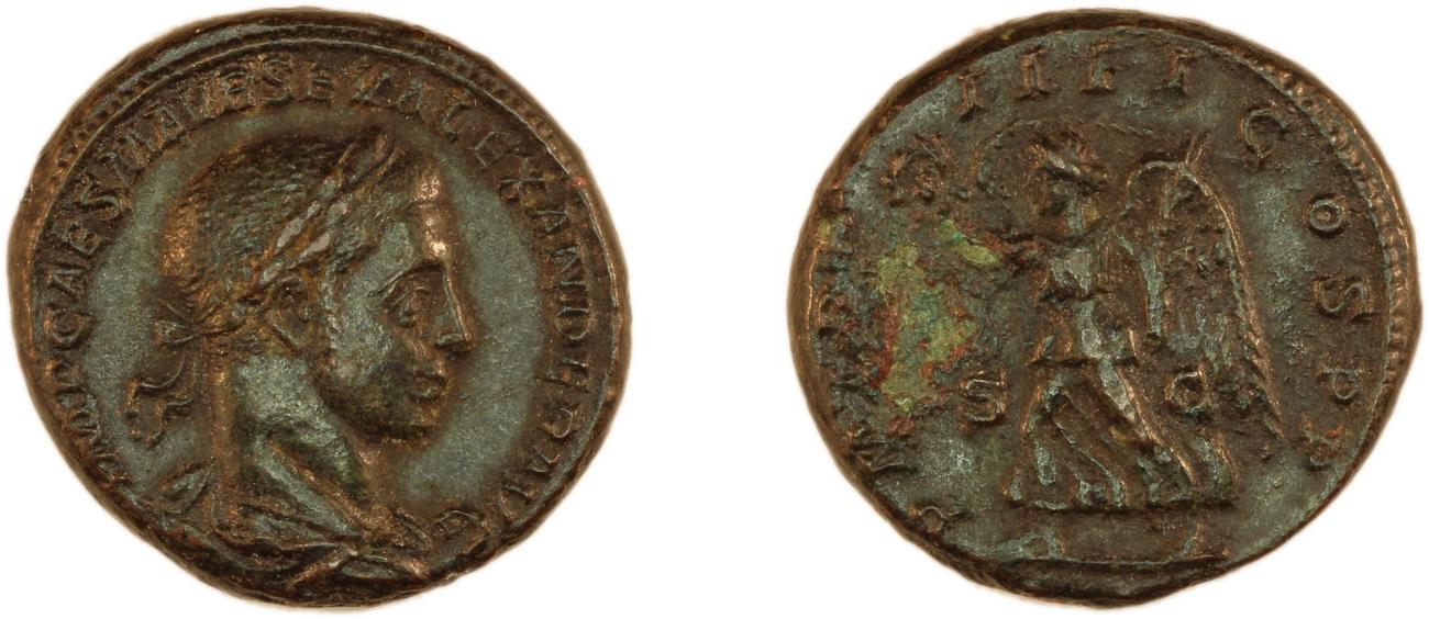 obverse RIC IV Severus Alexander 432