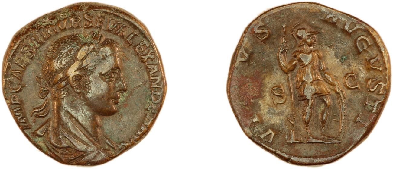 RIC IV Severus Alexander 623, аверс, Британский музей